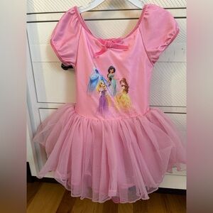 Authentic RARE Disney Store - Disney Princess Dance Leotards-Tutu